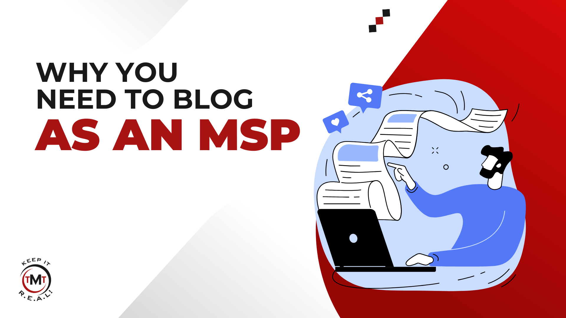 Why You Need To Blog As An MSP Technology Marketing Toolkit