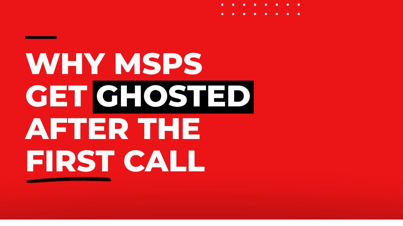 How do you coach a rep who gets ghosted after strong first calls?